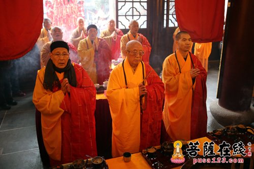 寒山寺法主和尚性空长老95岁华诞 祝寿庆典隆重举行