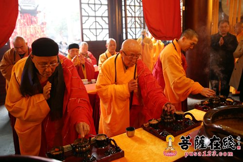 寒山寺法主和尚性空长老95岁华诞 祝寿庆典隆重举行