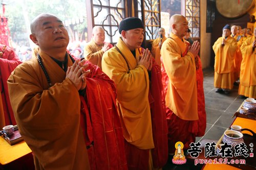 寒山寺法主和尚性空长老95岁华诞 祝寿庆典隆重举行