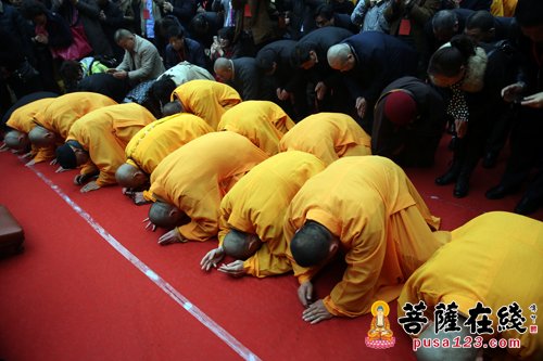 寒山寺法主和尚性空长老95岁华诞 祝寿庆典隆重举行