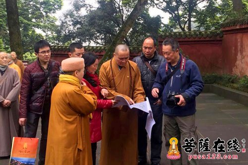 峨眉山-四川省古迹遗址保护协会会长朱小南赴峨眉山考察调研