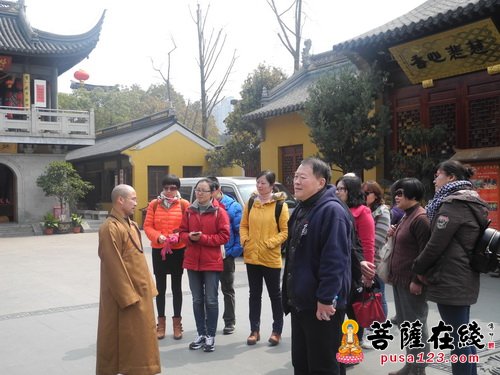 上海宗教文化研究中心及上海社科院一行赴西林禅寺参访