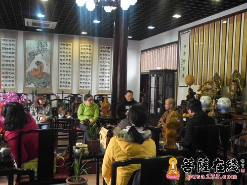 上海宗教文化研究中心及上海社科院一行赴西林禅寺参访