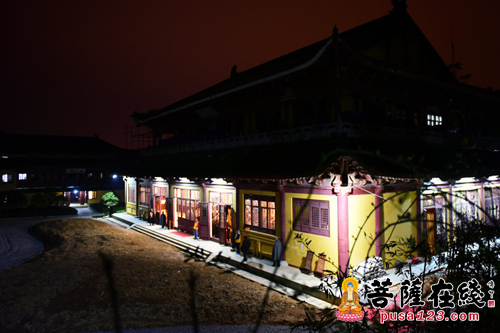 东林寺-庐山东林寺丙申年3月一昼夜经行法会圆满结束
