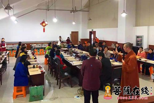 佛教-江苏泰州净因寺举办首届禅修公开班