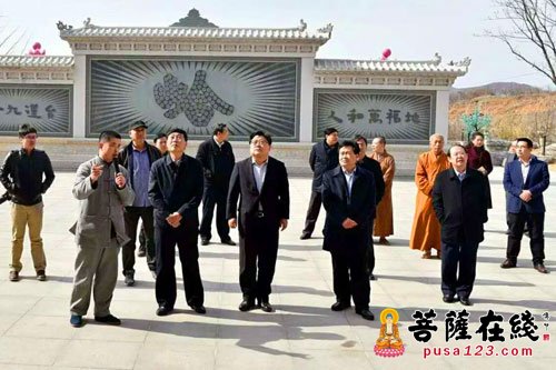 时政-山东省委统战部牟强副部长一行赴福山合卢寺视察工作