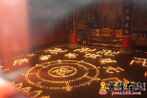 观音-陕西勉县天灯禅寺举行观音圣诞祝圣法会