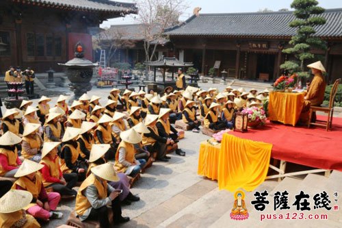 佛教-上海知也禅寺举行“知恩一日禅·义工免费培训”活动