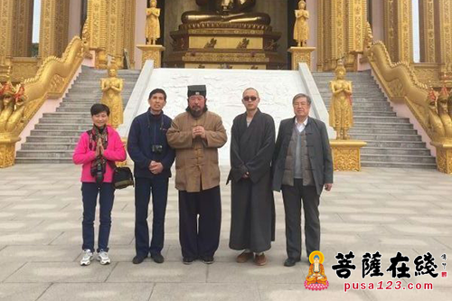 游玄德-南武当山道教协会会长游玄德一行参访宝林禅寺