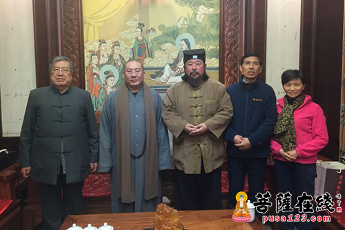 游玄德-南武当山道教协会会长游玄德一行参访宝林禅寺