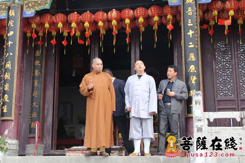 佛教-陕西省佛协增勤会长调研长安弥陀寺、紫竹林