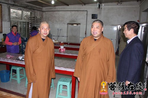 佛教-陕西省佛协增勤会长调研长安弥陀寺、紫竹林