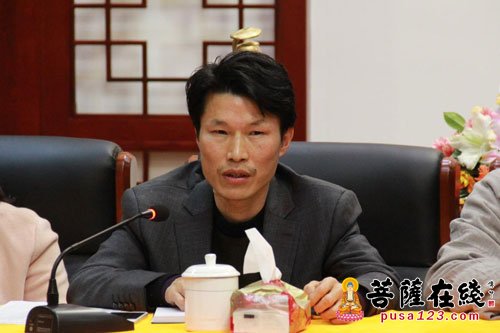 佛教-湖南南岳大庙佛教组召开消防安全管理制度会议
