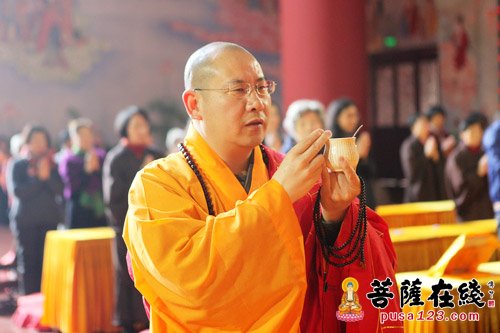 上海东林寺举行清明《地藏宝忏》法会