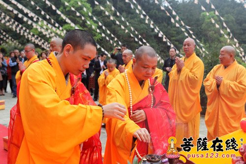 临济祖源 黄檗祖庭福清万福寺祖塔回山安放仪式举行