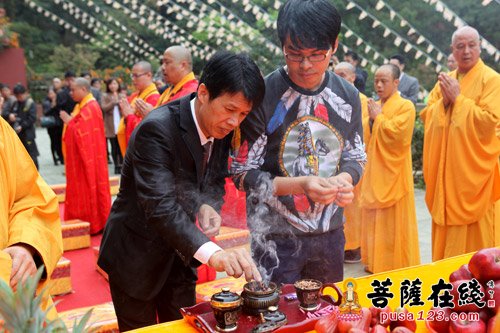 临济祖源 黄檗祖庭福清万福寺祖塔回山安放仪式举行