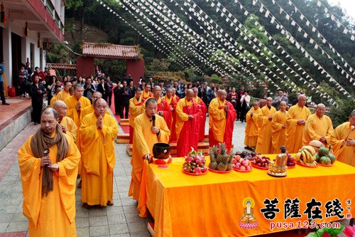 临济祖源 黄檗祖庭福清万福寺祖塔回山安放仪式举行