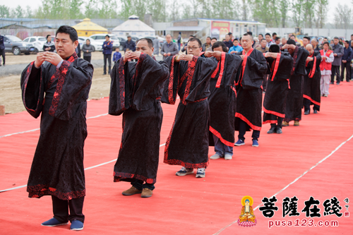 三时系念-山东三源寺举行清明思亲报恩祭祖大典暨三时系念法会