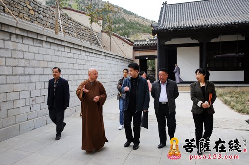 青州-山东省民族宗教事务局二处周风处长考察青州广福寺