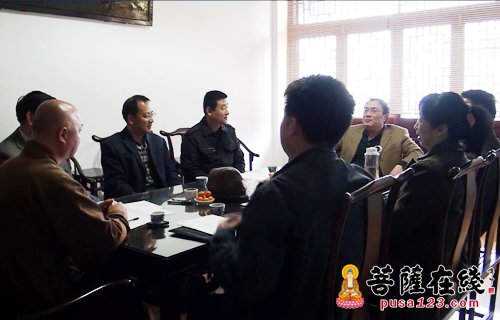 青州-山东省民族宗教事务局二处周风处长考察青州广福寺