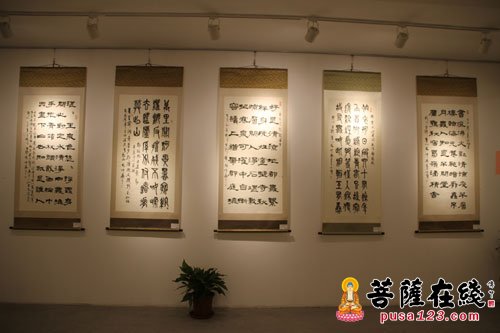 文化-七宝教寺举行“景泰春和”——林仲兴、苏金成书画展