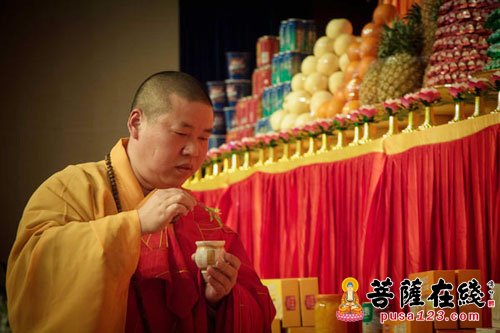 佛教-中国佛学院普陀山学院举行第四届清明法会