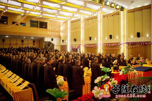 佛教-中国佛学院普陀山学院举行第四届清明法会