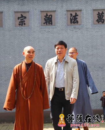 宁波-宁波市政协陈安平副主席一行赴天童禅寺考察调研