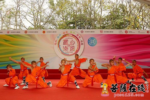 武术-福建南少林武术团受邀参加香港“赏心乐食”美食文化节