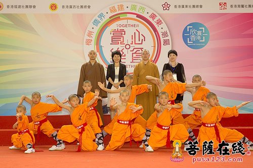 武术-福建南少林武术团受邀参加香港“赏心乐食”美食文化节