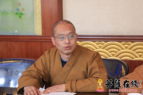 佛教-山西五台山佛教协会2016年四月份全山例会召开