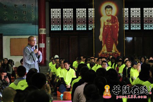 佛教-四川青城天国寺第三届2016静默行走活动圆满收官