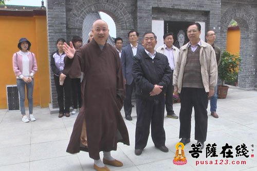 李亚军-山东省潍坊市民宗委李亚军主任一行赴广福寺考察调研