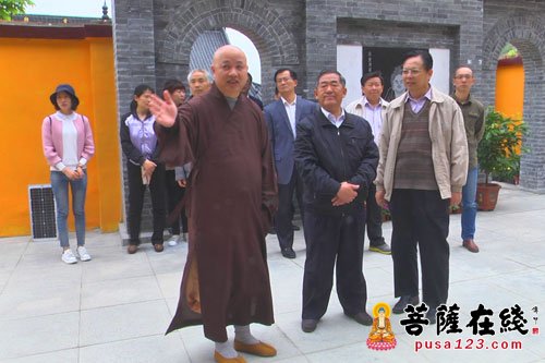 李亚军-山东省潍坊市民宗委李亚军主任一行赴广福寺考察调研