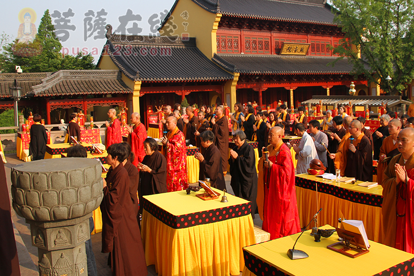 【高清图集】浙江绍兴安康寺隆重举行华严大供天法会
