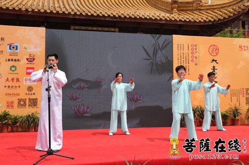 太仓同觉寺举行第三届大素之美素食文化节开幕式