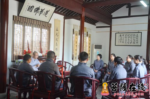 佛教-苏州古莲华寺举行首次“一日生活禅”活动