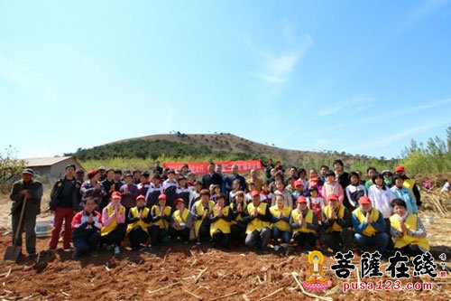 河北唐山千佛寺2016种下“一棵吉祥树”活动圆满