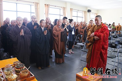 太仓同觉寺举办素食文化节之百僧斋