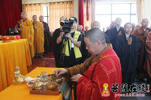 太仓同觉寺举办素食文化节之百僧斋