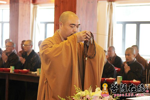 太仓同觉寺举办素食文化节之百僧斋