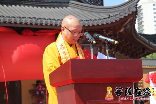 佛教-江苏省淮安市慈云寺国师塔落成庆典举行