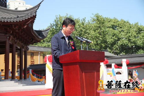 佛教-江苏省淮安市慈云寺国师塔落成庆典举行
