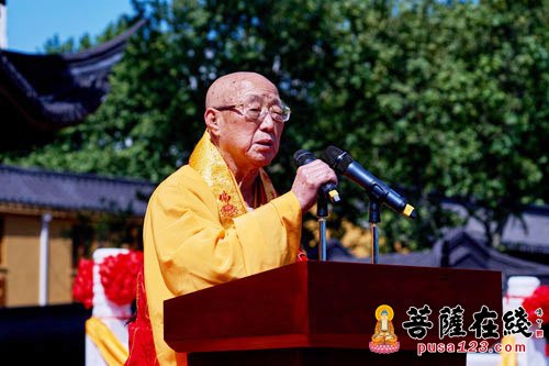 佛教-江苏省淮安市慈云寺国师塔落成庆典举行