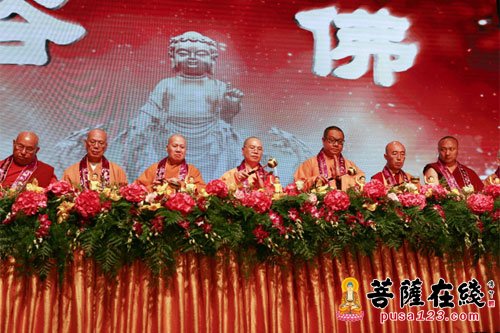 佛教-湛山精舍举行第八届千人素宴贺佛诞庆祝活动