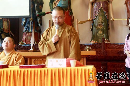佛教-上海西林禅寺举行崇恩梵呗班结业典礼