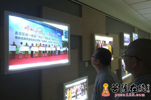 佛教-嘉定区佛教协会举办主题为“爱国爱教、同心同行”的学习全国宗教工作会议精神图片展