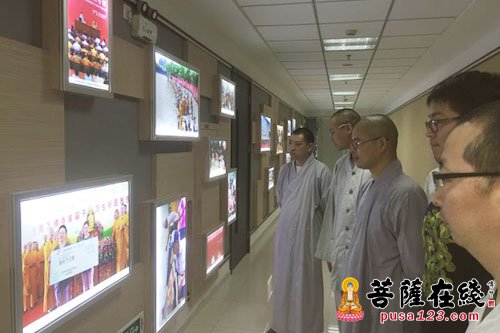 佛教-嘉定区佛教协会举办主题为“爱国爱教、同心同行”的学习全国宗教工作会议精神图片展