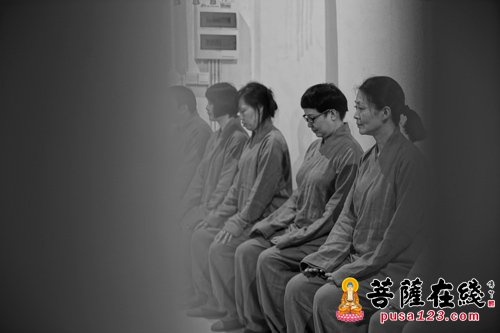 佛教-宁波东钱湖延寿王寺居士禅修班如期开课