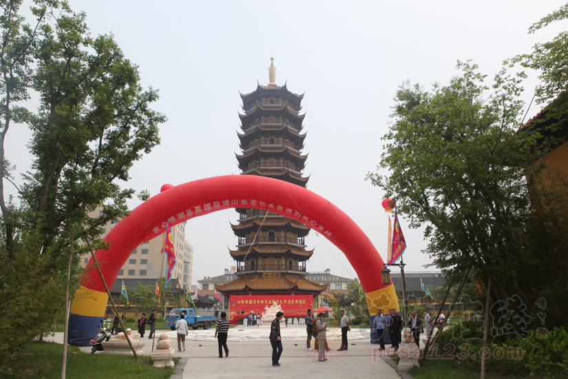 【高清圖集】千年古剎如東國清寺廓清法師榮升方丈慶典舉行